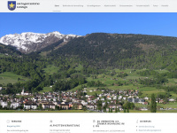 ortsgemeinde-wangs.ch Webseite Vorschau
