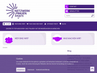 netzwerkfrauen-bayern.de Webseite Vorschau