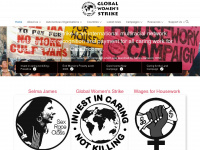 globalwomenstrike.net Webseite Vorschau