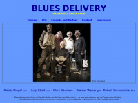 blues-delivery.de Webseite Vorschau