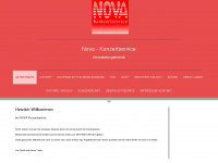 nova-konzertservice.de Webseite Vorschau