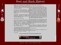 beatundrockhistory.de Webseite Vorschau