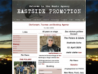 eastsidepromotion.de Webseite Vorschau