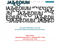 jazzpodium.de Webseite Vorschau