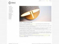 domus-licht.de Webseite Vorschau