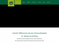 ortsmusikkapelle.at Webseite Vorschau
