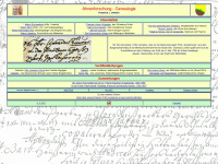 ortwein-genealogie.de Webseite Vorschau
