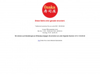 osaka-sushi-asia.de Webseite Vorschau