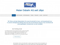 osbahr.ch Webseite Vorschau