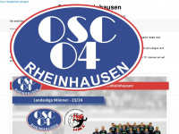 osc-handball.de Webseite Vorschau