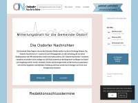osdorfer-nachrichten.de Webseite Vorschau