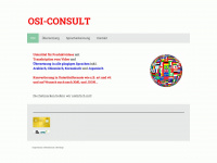 osi-consult.de Webseite Vorschau