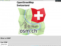 osm.ch Webseite Vorschau