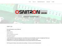 osnitron.de Webseite Vorschau