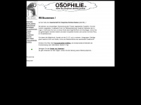 osophilie.de Webseite Vorschau