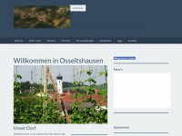 osseltshausen.de Webseite Vorschau