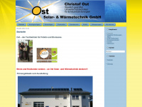 ost-solar.de Webseite Vorschau
