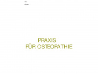 osteopathie-altona.de Webseite Vorschau