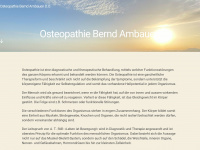 osteopathie-ambauen.ch Webseite Vorschau
