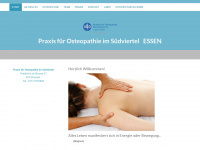 osteopathie-brandt.de Webseite Vorschau