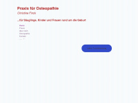 osteopathie-erlangen.de Webseite Vorschau