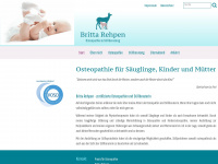 osteopathie-rehpen.de Webseite Vorschau