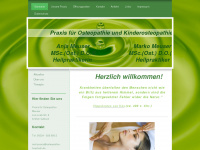 osteopathie-hassloch.de Webseite Vorschau