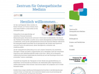 osteopathie-gt.de Webseite Vorschau
