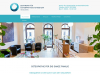 osteopathie-in-heidelberg.de Webseite Vorschau