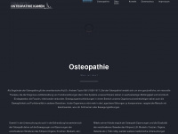 osteopathie-kamen.de Webseite Vorschau