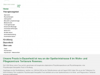 osteopathie-kirchberg.ch Webseite Vorschau