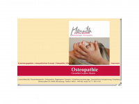 osteopathie-mancilla.de Webseite Vorschau