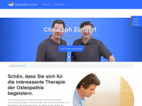 osteopathie-lohmar.de Webseite Vorschau