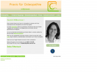 osteopathie-luetjensee.de Webseite Vorschau