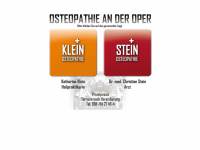 osteopathie-oper.de Webseite Vorschau