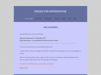 osteopathie-suess.ch Webseite Vorschau