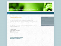 osteopathie-steinbauer.de Webseite Vorschau