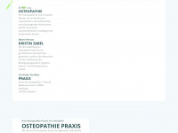 osteopathie-zabel.ch Webseite Vorschau