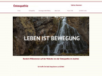 osteopathieimaachtal.ch Webseite Vorschau
