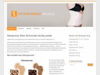 osteoporose-aktuell.de Webseite Vorschau