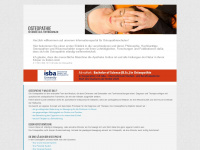 osteopathieschule.de Webseite Vorschau