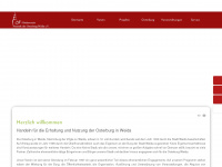 osterburg-foerderverein.de Webseite Vorschau
