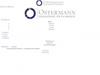 ostermann-gruppe.de Webseite Vorschau