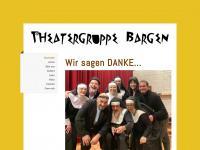 theatergruppebargen.ch Webseite Vorschau