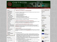 ostron.de Webseite Vorschau