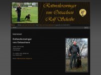 ostsachsen-rottweiler.de Webseite Vorschau