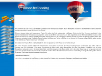 ostsee-ballooning.de Webseite Vorschau