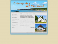 ostsee-fischland-ferien.de Webseite Vorschau