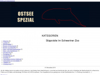 ostsee-spezial.de Webseite Vorschau