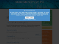 oszins.ch Webseite Vorschau